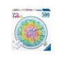 Puzzle Cerc Prajitura Curcubeu, 500 Piese Ravensburger - 2